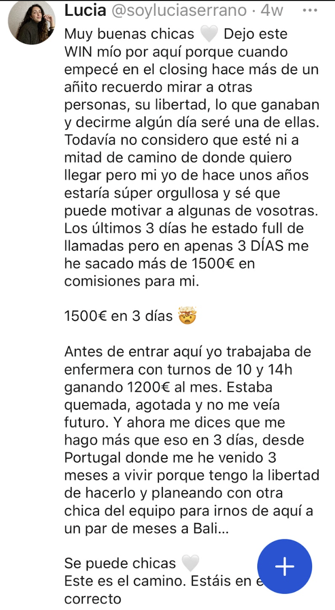 Testimonio Lucia